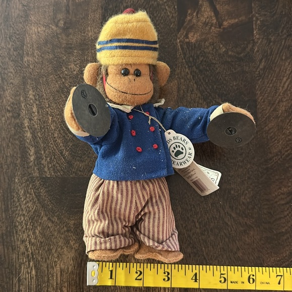 Boyds Monkey with Cymbals - Picture 3 of 5